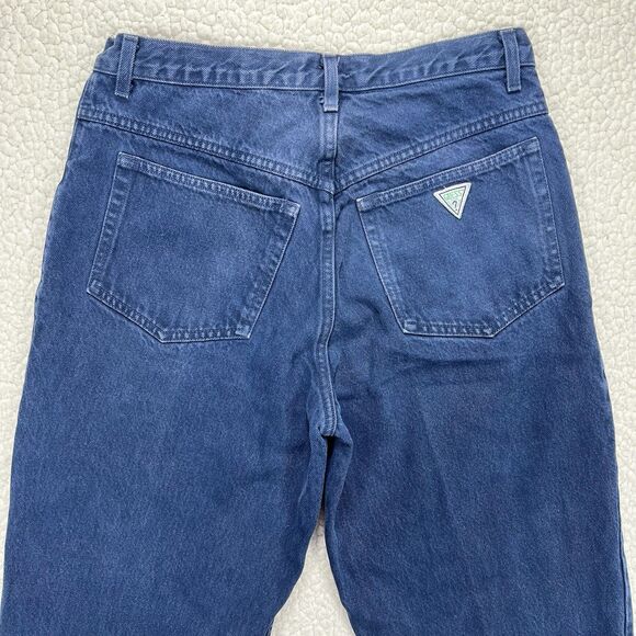 Vintage Guess Jeans Georges Marciano Men’s 33x32 (Actual 30x30) Blue USA Made - Picture 5 of 12